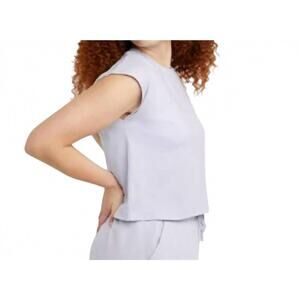 NEW HANES variety 3-pack ringspun cotton jersey cap sleeve muscle tees in white,